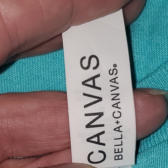 Bella Canvas MINT colored. Size Large - Picture 3 of 4